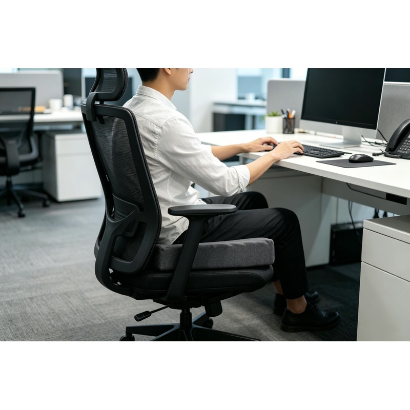 Keyboard Ventilation Seat Cushion with Innovation Heat Dissipation Design-90 Independent