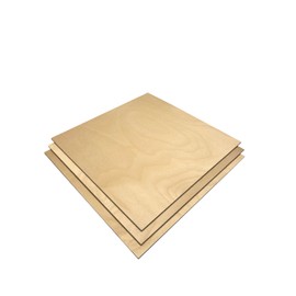 12"x12" Premium Baltic Birch Plywood Sheets - 1/8" Thick (11.875"x11.875" Actual), 12 Pack, Great for Engraving, CNC, Woodburning, Pyrography
