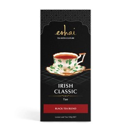 Eshai Irish Classic Tea (Tae) - Black Tea Blend - 100g Box Loose Leaf Tea