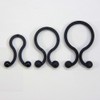 tekunobeinzu Twist and Clips (Black) 3 Bundle of 12 Pcs/pack