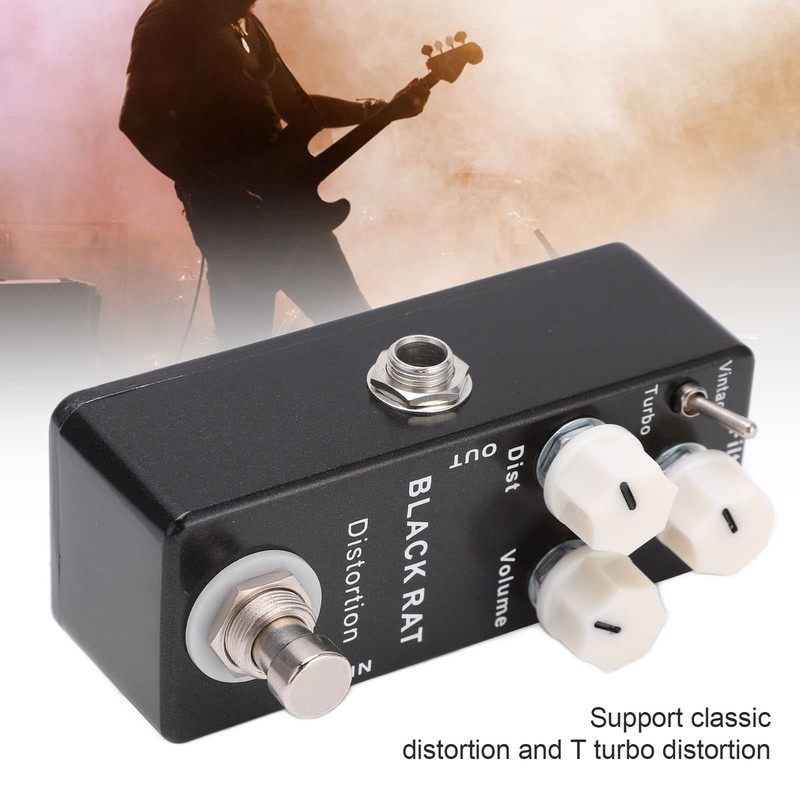 Distortion Guitar Pedal Electric Effector Single Effect with True Bypass