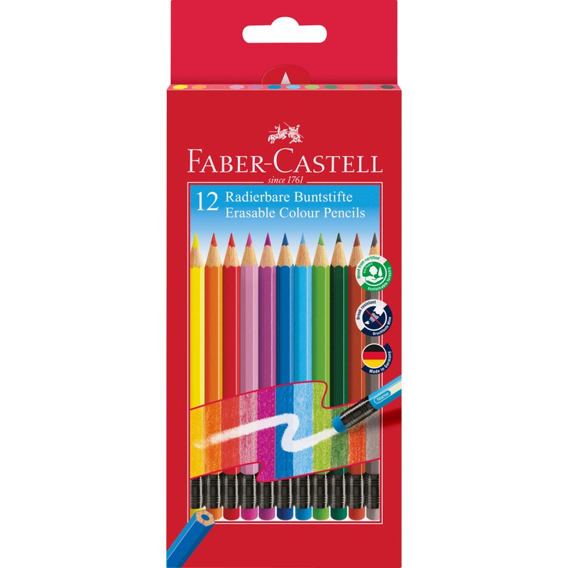 FABER-CASTELL 205029 School Set of 6 Grip 2001 Pencils Hardness