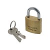 CISA Padlock Locking Line, Brass, Gold, 21010300