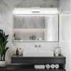 Ralbay 40inch Brushed Nickel Vanity Light with 5 Color Temperature