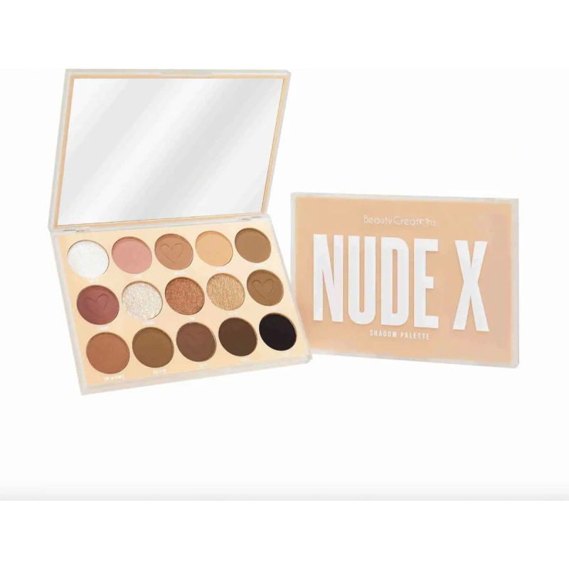 Paleta 15 Sombras Ojo Mate Satinado Nude X Beauty Creations®