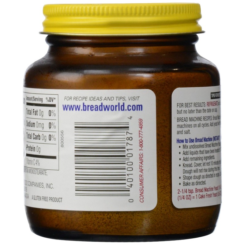 Fleishmann's, Rapid Rising Dry Yeast, 4 oz