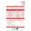 ISOLATECH Corrugated Pipe Unslotted ID Diameter 20 mm AD Diameter