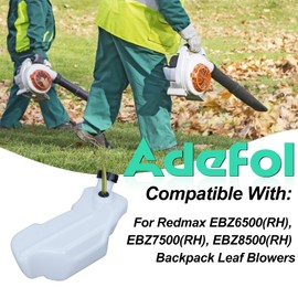 Adefol 579140201 Fuel Tank Assembly for Redmax EBZ7500 EBZ8500 EBZ6500 Backpack Leaf Blowers Parts, EBZ7500 EBZ6500 Tank Assy Replacement Replace 579140201, 579140205