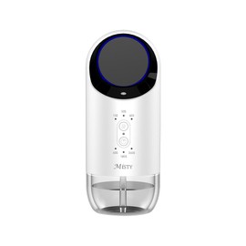 Misty Waterless Diffuser - Essential Oils and Fragrance Oils Scent Diffuser - Modern Plug-in Design, Easy to Operate with 6 Mist Settings - 100ML Bottle, 1000 Sq Ft Coverage