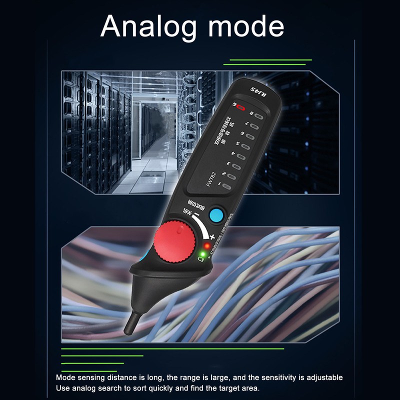 RJ11 RJ45 Line Finder Accurate Location Analog Digital Dual Mode
