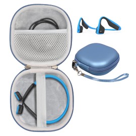 CaseSack Bone Conduction Headphone Case for Aftershokz Aeropex Trekz, Trekz Mini, Trekz Air, Bluez 2, 2S, KSCAT, Sades, DIGICare, allmity, Shokz openrun, openrun pro/Mini, openmove
