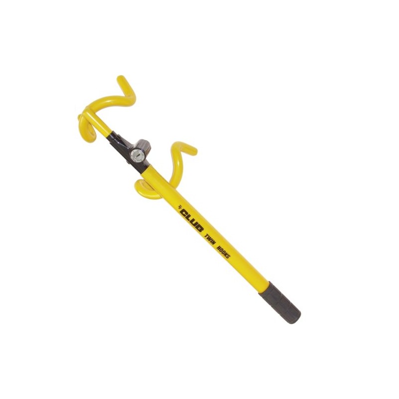 Winner International The Club 3000 Twin Hooks Steering Wheel Lock,