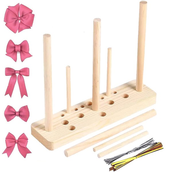 Bogenmacher für Bänder, Werkzeug Bogenmacher, Schleifenmacher Für Geschenkschleifen, Wooden Ribbon
