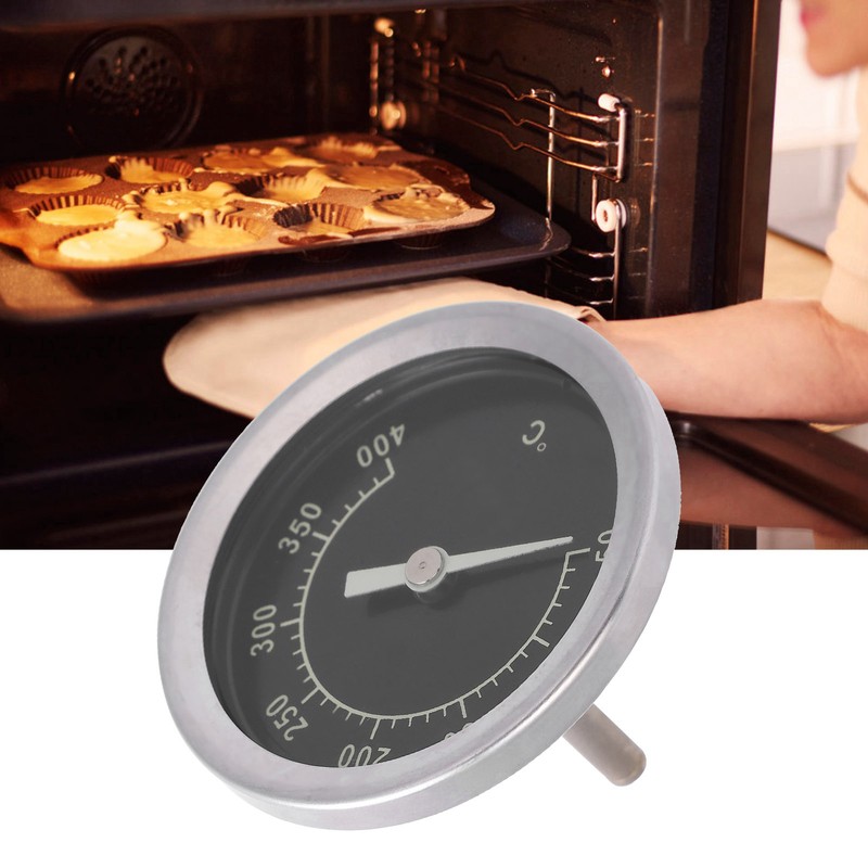 Stainless Steel Grill Thermometer Dial Food Oven 50‑400℃ Thermometer Kitchen