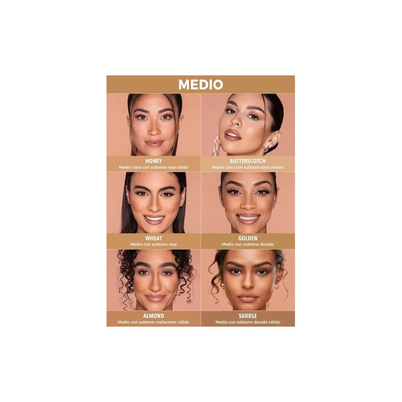 SHEGLAM Complexion Pro Base Líquida Mate Larga Duración - Golden