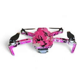 For DJI DJI Mini SE *  WRAP / Pink camouflage . Skin / Decal   Drone /RC Not Included