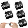 5 Pcs Cosmetic Pencil Sharpener, Eyeliner Sharpener Makeup Sharpener Small