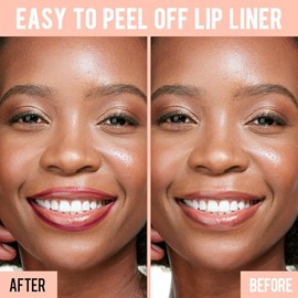 iMethod Tinta de Labios - Delineador de Labios, Tinta de Labios que se Despega con Pinza, Tinta de Labios Natural que se Despega, Resistente al Agua, 