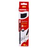 Kores Grafitos HB pencil with eraser, 12 pieces, colour: black