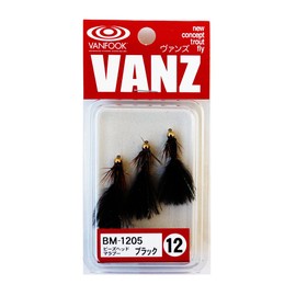 VanFook Fly BM-1205 Bead Head Marabou Black.