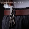 FEGVE Keychain, Titanium Belt Clip, Carabiner, Stylish, Titanium Keyring Included,