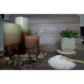 Stearic Acid 2.5 lb. White Flakes Triple Pressed NF/USP Food Grade A Natural, Palm Oil Used for Formulation Stability in Cosmetics, Candles, and Soap | No additives.