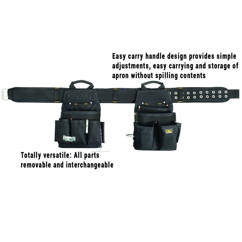 CLC Custom Leathercraft 5609 3 Piece Electrical Combo Tool Belt,