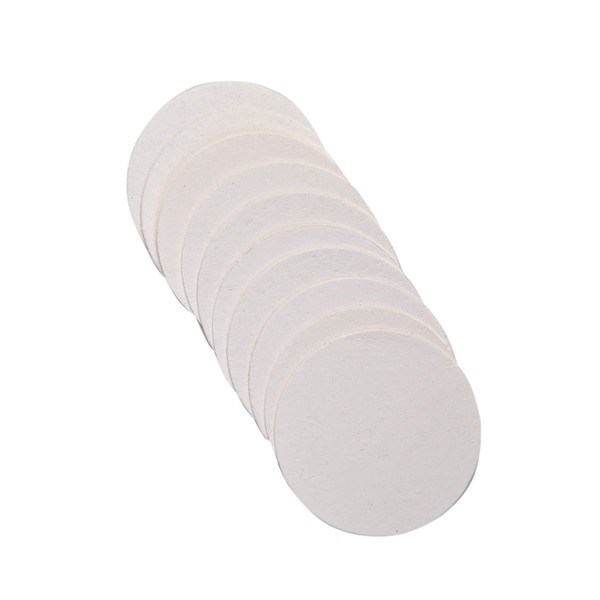 STYLIST - Esponja facial Premium, Súper absorbente, Esponja facial comprimida, espoja de celulosa para limpieza facial, todo tipo de piel, 10 espojas faciales color Blanca