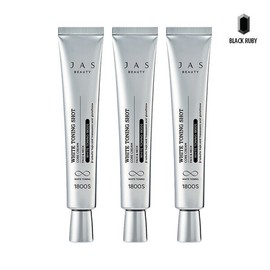 Jas White Toning Shot Core Cream 40ml x3 / Whitening / Wrinkle / 쟈스 화이트 토닝 샷 코어 기미크림 40ml x3 미백주름