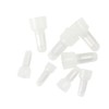 Ruidee 250pcs Closed End Crimp Connector Nylon Wire Crimp Cap