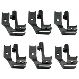 Fbshicung 6SET #S380-B Walking Welt Cording Foot Compatible with JUKI DNU-241,LU-562,Brother LS2-B837,Consew 206RB,225,Singer 153K101(3mm+4mm+5mm+6mm+8mm+10mm)