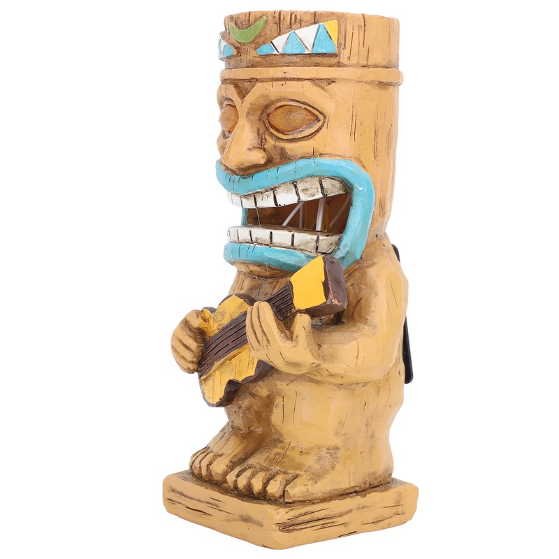 Totem Statues Solar Light Resin Garden Solar Light Ornament For