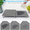3Pcs Nesting Stone Drying Mat for Kitchen Counter, Quick Drying