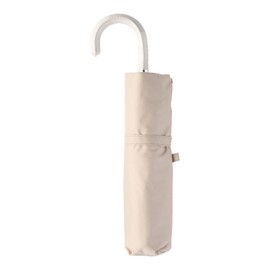 [Moonbat] Esta Parasol Folding Umbrella, Large Size, First-class Light Blocking, UV Ray/Rain, Solid Color, 31-230-30217 Beige, beige
