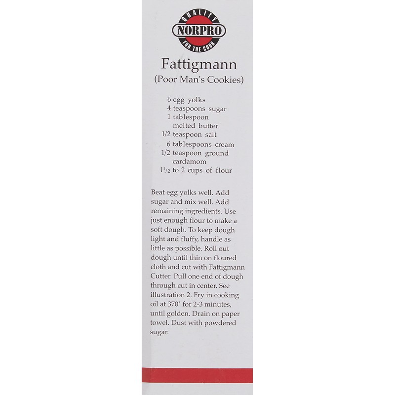 Norpro Fattigmann Cutter