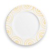 GMUNDNER KERAMIK Dessert Plate Gourmet Diameter 22 cm Flamed Yellow