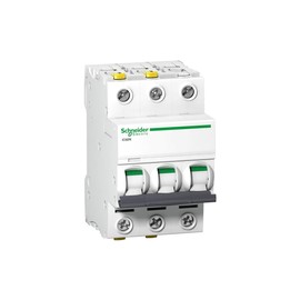 Schneider A9 °F03306 Circuit Breaker – IC60 N 3P – 6 A/B Characteristic