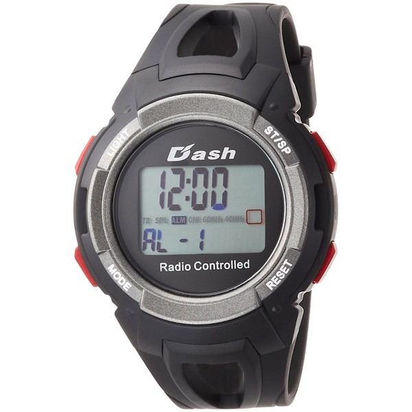 Arias AD06517RC-5 Men's Wristwatch, Digital Dash, Waterproof, Multi-functional, Urethane Strap,
