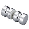 Aluminum alloy Shower Door Pair Handle Knob,Groove Shower Door Handle