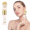Falliny Kabuki Makeup Brushes Retractable Portable Powder Brush with Cover