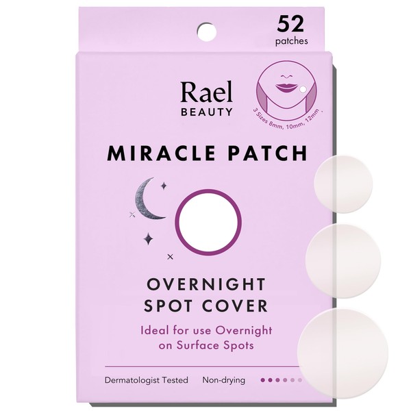 Rael Rael Pimple Patches - Miracle Overnight Spot Cover, Thicker