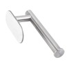 Wall Mount Single Toilet Paper Holder Stainless Steel Tissue Roll