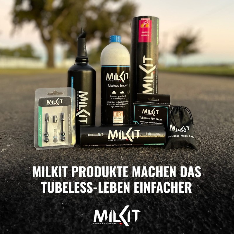 milKit Hassle'off Bicycle Multitool Tool Ideal for Tubeless - More