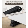 Self-Adhesive Door Stop for Bottom Mounting - Rubber Door Stopper