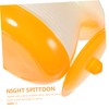 SAFIGLE Portable Bedpan Urinal Pot with Cover Lightweight Night Spittoon