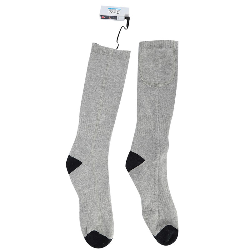 Rechargeable Washable Warm Adjustable Temperature Electric Heating SocksEU Plug 100-240V