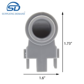 Supplying Demand DD61-00228A 2077469 Dishwasher Spray Arm Nozzle Holder Water Guide Replacement Model Specific Not Universal