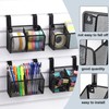 Otoolling 4 Set Slat Wall Bins Slatwall Accessories with Hook