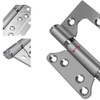 Stainless Steel Flush Hinge, Tiberham Heavy Duty Ball Bearing Door