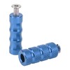 2 Pair Motorcycle Brake Foot Peg CNC Process Plating Precise